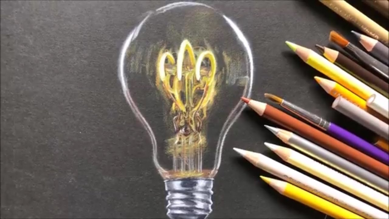 How to Make a Colored Pencil Lamp