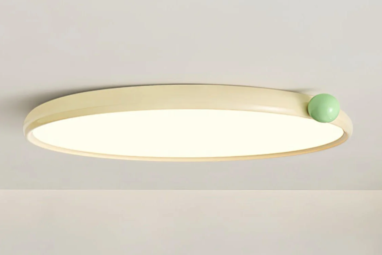 Enhance Your Space with the Modern Cream-Style Round Ultra-Thin Ceiling Light