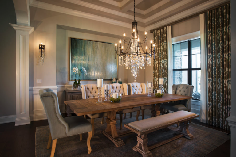 Enhance Your Dining Room with Stunning Chandelier Lighting