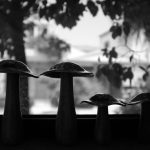 Photo mushroom lamp